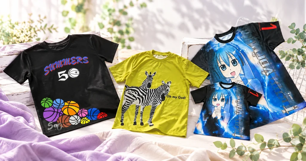 テキスタイルプリント-オリジナルTシャツ